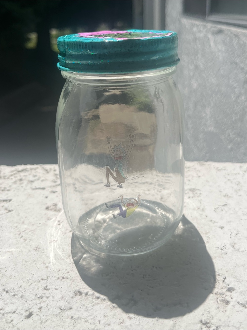 rick and Morty stash jar